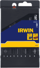 Irwin 9-piece Metal and Concrete Drill Bit Set packaging