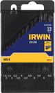 Irwin 13-delige HSS Metaalboren Set verpakking
