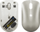 Lenovo 540 USB-C Compact Wireless Mouse Sand bottom