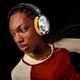Dyson OnTrac Aluminum with ear cup Blue visual supplier