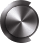 Dyson OnTrac Black Nickel Outer Cap detail