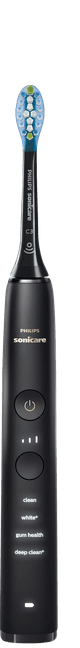 Philips Sonicare DiamondClean 9000 HX3886/43 + Power Flosser Zwart voorkant