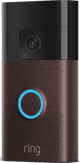 Ring Battery Video Doorbell bronze + Chime right side