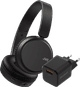 JVC HA-S36W Zwart + BlueBuilt Quick Charge Oplader met Usb A Poort 18W Zwart Main Image
