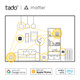 Tado Smart Thermostat X Starter Pack Wireless + 7 Radiator Knobs visual supplier
