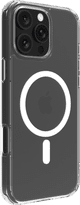 BlueBuilt Protective Backcover mit MagSafe iPhone 16 Pro Max Transparent vorne