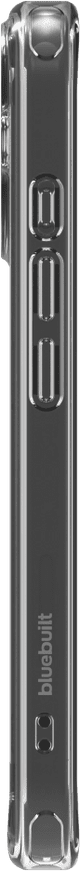 BlueBuilt Protective Backcover mit MagSafe iPhone 16 Transparent linke seite