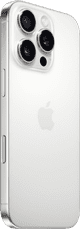 Apple iPhone 16 Pro 128GB White Titanium rechterkant