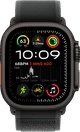 Apple Watch Ultra 2 4G 49mm Black Trail Watch Strap Black M/L front
