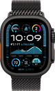 Apple Watch Ultra 2 4G 49mm Black Milanese Watch Strap M front