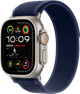 Apple Watch Ultra 2 4G 49mm Silver Trail Watch Strap Blue M/L Main Image