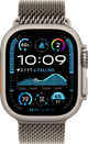 Apple Watch Ultra 2 4G 49mm Zilver Milanese Band L voorkant