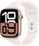 Apple Watch Series 10 46mm Rose Gold Sport Band S/M Main Image