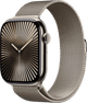 Apple Watch Series 10 4G 46mm Titanium Zilver Milanese Band M/L Main Image
