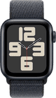 Apple Watch SE 2024 4G 40mm Midnight Sport Loop voorkant