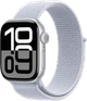 Apple Watch Series 10 42 mm Silber Sport Loop Main Image