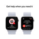 Apple Watch Series 10 42 mm Silber Sport Loop visueller lieferant
