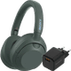 Sony ULT Wear Grün + BlueBuilt Quick-Charge-Ladegerät mit USB-A-Port 18 W Schwarz Main Image