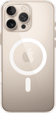 Apple iPhone 16 Pro Max Back Cover met MagSafe Transparant achterkant
