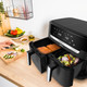 Tefal Easy Fry Dual XXL EY9428 product in use