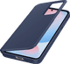 Samsung Galaxy S24 FE Clear View Book Case Blue right side