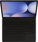 Samsung Galaxy Tab S10 Plus / S9 Plus / S9 FE Plus Toetsenbord Hoes QWERTY Zwart bovenkant