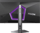 AOC AG276QZD2 achterkant