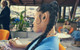 JBL Tune Buds2 Black product in use