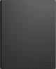 reMarkable 2 met Leren Book Case Leer Zwart voorkant