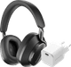 Bowers & Wilkins Px8 Black + BlueBuilt Power Delivery Charger with USB-C Port 20W White Main Image