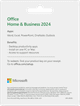Microsoft Office Home & Business 2024 EN back