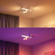 Philips Hue Centris Spot Monté en Surface White and Color - Blanc - En croix - 3 spots produit à l'usage