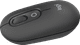 Logitech Pop Draadloze Muis Zwart linkerkant