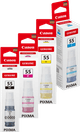 Canon GI-55 Ink Bottles Combo Pack Main Image