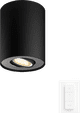 Philips Hue Pillar Opbouwspot White Ambiance - Zwart - 1-spots + Dimmer Main Image
