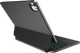 BlueBuilt Apple iPad Pro (2024) 11 inch Toetsenbord Hoes QWERTY Zwart linkerkant