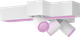 Philips Hue Centris Spot Monté en Surface White and Color - Blanc - En croix - 3 spots Main Image