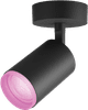 Philips Hue Fugato Mounted Spot Light White and Color - Black - 1-spot Main Image