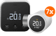 Tado Smart Thermostat X Starter Pack Wireless + 7 Radiator Knobs Main Image