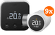 Tado Smart Thermostat X Starter Pack Wireless + 9 Radiator Knobs Main Image