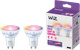 WiZ Smart Spot Light 6-pack - Colored and White Light - GU10 packaging