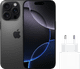 Apple iPhone 16 Pro 256GB Black Titanium + Apple Snellader Main Image