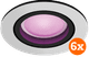Philips Hue Centura inbouwspot White and Color - rond - Aluminium - 6-pack Main Image
