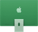 Apple iMac 24 inch M4 (10 core CPU/10 core GPU) 16GB/512GB Groen QWERTY achterkant