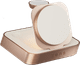 Zens 2-en-1 Chargeur MagSafe Sans Fil Pro 2 7,5 W Blanc côté gauche
