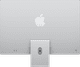 Apple iMac 24" M4 (8-Core-CPU/8-Core-GPU) 16GB/256GB Silber QWERTZ rückseite