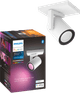 Philips Hue Argenta Spot Monté en Surface White and Color - Blanc - 1 Spot emballage