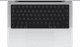 Apple MacBook Pro 14 Pouces M4 Pro (CPU 12 Cœurs/GPU 16 Cœurs) 24 Go/512 Go Argent AZERTY dessus