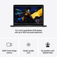 Apple MacBook Pro 14 inches M4 (10 Core CPU/10 Core GPU) 24GB/1TB Space Black QWERTY visual supplier