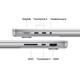 Apple MacBook Pro 14 inch M4 (10 core CPU/10 core GPU) 24GB/1TB Zilver QWERTY visual leverancier